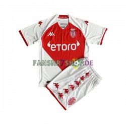 AS Monaco fußball trikot Kinder Heim 2022-2023 Kurzarm
