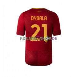 AS Rom fußball trikot Dybala 21 Herren Heim 2022-2023 Kurzarm