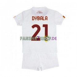 AS Rom fußball trikot Paulo Dybala 21 Kinder Auswärts 2022-2023 Kurzarm