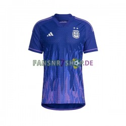 Argentinien fußball trikot WM 2022 Herren Auswärts Kurzarm