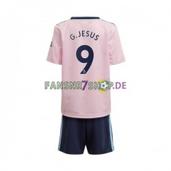 Arsenal fußball trikot Gabriel Jesus 9 Kinder Ausweich 2022-2023 Kurzarm