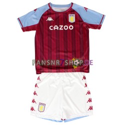 Aston Villa fußball trikot Kinder Heim 2021-2022 Kurzarm