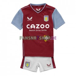 Aston Villa fußball trikot Kinder Heim 2022-2023 Kurzarm