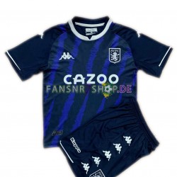 Aston Villa fußball trikot Kinder Ausweich 2021-2022 Kurzarm