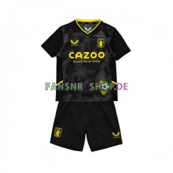 Aston Villa fußball trikot Kinder Ausweich 2022-2023 Kurzarm