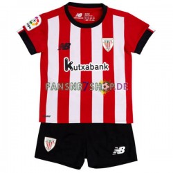 Athletic Bilbao fußball trikot Kinder Heim 2022-2023 Kurzarm