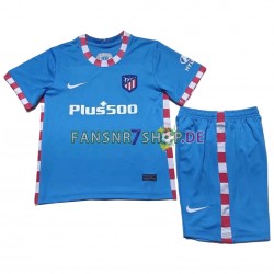 Atlético Madrid fußball trikot Kinder Ausweich 2021-2022 Kurzarm