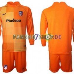Atlético Madrid fußball trikot Torhüter Kinder Heim 2021-2022 Langarm
