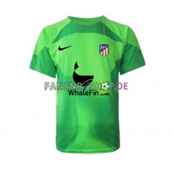 Atlético Madrid fußball trikot Torhüter Herren Heim 2022-2023 Kurzarm