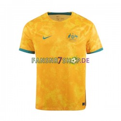 Australien fußball trikot WM 2022 Herren Heim Kurzarm
