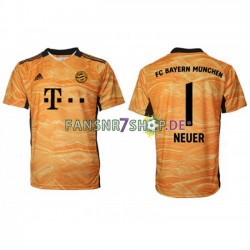 FC Bayern München fußball trikot Manuel Neuer 1 Torhüter Herren Heim 2021-2022 Kurzarm
