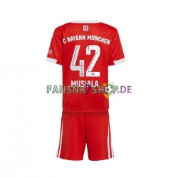 FC Bayern München fußball trikot Musiala 42 Kinder Heim 2022-2023 Kurzarm