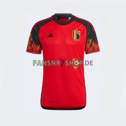 Belgien fußball trikot WM 2022 Herren Heim Kurzarm