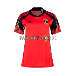 Belgien fußball trikot WM 2022 Dame Heim Kurzarm