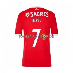 Benfica fußball trikot David Neres 7 Herren Heim 2022-2023 Kurzarm
