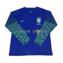 Brasilien fußball trikot WM 2022 Herren Auswärts Langarm Brasilien fußball trikot WM 2022 Herren Auswärts Langarm