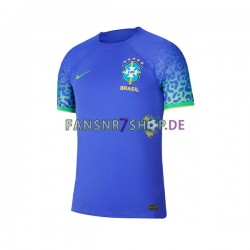 Brasilien fußball trikot WM 2022 Herren Auswärts Kurzarm