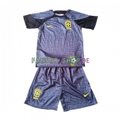 Brasilien fußball trikot WM 2022 Torhüter Kinder Heim Kurzarm Brasilien fußball trikot WM 2022 Torhüter Kinder Heim Kurzarm
