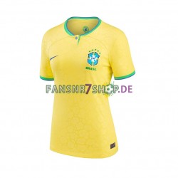 Brasilien fußball trikot WM 2022 Dame Heim Kurzarm Brasilien fußball trikot WM 2022 Dame Heim Kurzarm