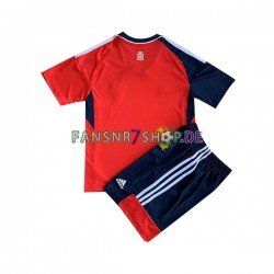 CA Osasuna fußball trikot Kinder Heim 2022-2023 Kurzarm