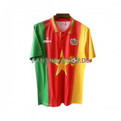 Kamerun fußball trikot Herren Heim Retro 1994 Kurzarm