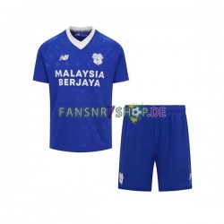 Cardiff City fußball trikot Kinder Heim 2022-2023 Kurzarm