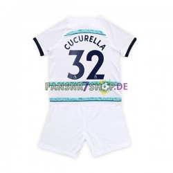 Chelsea fußball trikot Cucurella 32 Kinder Auswärts 2022-2023 Kurzarm