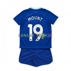 Chelsea fußball trikot Mason Mount 19 Kinder Heim 2022-2023 Kurzarm
