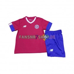 Costa Rica fußball trikot WM 2022 Kinder Heim Kurzarm