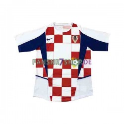 Kroatien fußball trikot 2002 Herren Heim Kurzarm