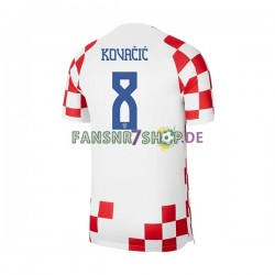 Kroatien fußball trikot WM 2022 Kovacic 8 Herren Heim Kurzarm