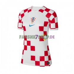 Kroatien fußball trikot WM 2022 Dame Heim Kurzarm