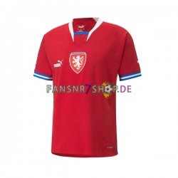 Tschechien fußball trikot Herren Heim 2022 Kurzarm Tschechien fußball trikot Herren Heim 2022 Kurzarm