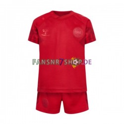 Dänemark fußball trikot WM 2022 Kinder Heim Kurzarm