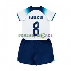 England fußball trikot WM 2022 Henderson 8 Kinder Heim Kurzarm