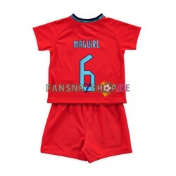 England fußball trikot WM 2022 Maguire 6 Kinder Auswärts Kurzarm