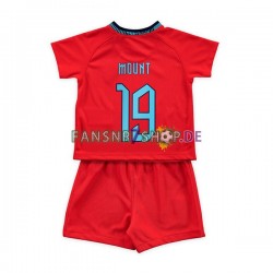 England fußball trikot WM 2022 Mount 19 Kinder Auswärts Kurzarm