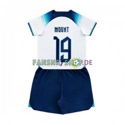 England fußball trikot WM 2022 Mount 19 Kinder Heim Kurzarm