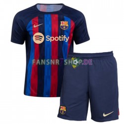 FC Barcelona fußball trikot Kinder Heim 2022-2023 Kurzarm