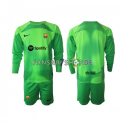 FC Barcelona fußball trikot Torhüter Kinder Heim 2022-2023 Langarm