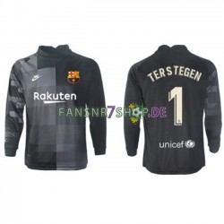 FC Barcelona fußball trikot Ter Stegen 1 Torhüter Herren Auswärts 2021-2022 Langarm