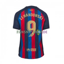 FC Barcelona fußball trikot Lewandowski 9 Herren Heim 2022-2023 Kurzarm