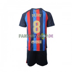 FC Barcelona fußball trikot Pedri 8 Kinder Heim 2022-2023 Kurzarm