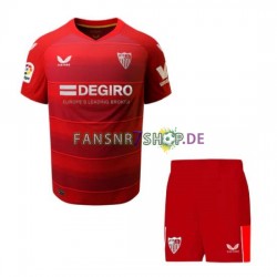FC Sevilla fußball trikot Kinder Auswärts 2022-2023 Kurzarm