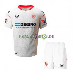 FC Sevilla fußball trikot Kinder Heim 2022-2023 Kurzarm
