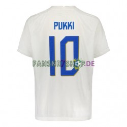 Finnland fußball trikot PUKKI 10 Herren Heim 2022 Kurzarm