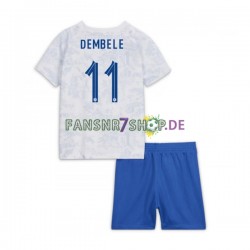 Frankreich fußball trikot WM 2022 Dembele 11 Kinder Auswärts Kurzarm Frankreich fußball trikot WM 2022 Dembele 11 Kinder Auswärts Kurzarm