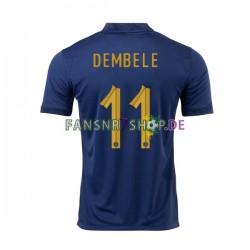 Frankreich fußball trikot WM 2022 Dembele 11 Herren Heim Kurzarm