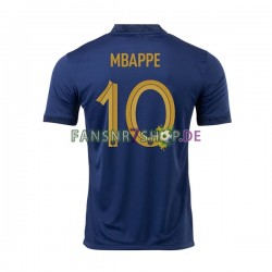 Frankreich fußball trikot WM 2022 Mbappé 10 Herren Heim Kurzarm