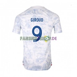 Frankreich fußball trikot WM 2022 Olivier Giroud 9 Herren Auswärts Kurzarm Frankreich fußball trikot WM 2022 Olivier Giroud 9 Herren Auswärts Kurzarm